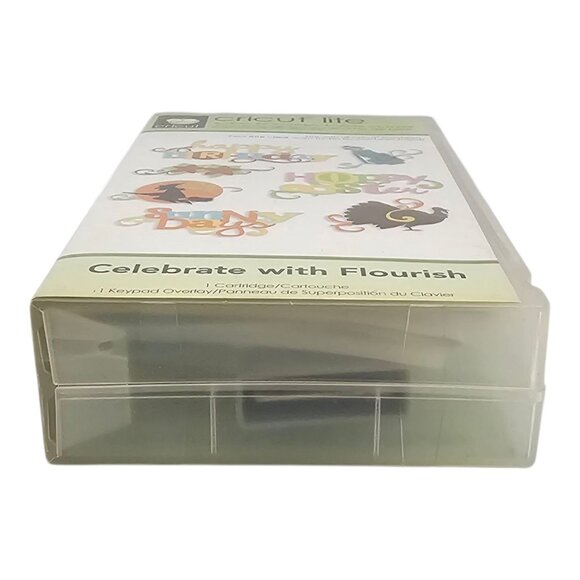 Cricut Lite Provo Craft Cartridge Celebrate With Flourish Link Status Unknown - Picture 6 of 12
